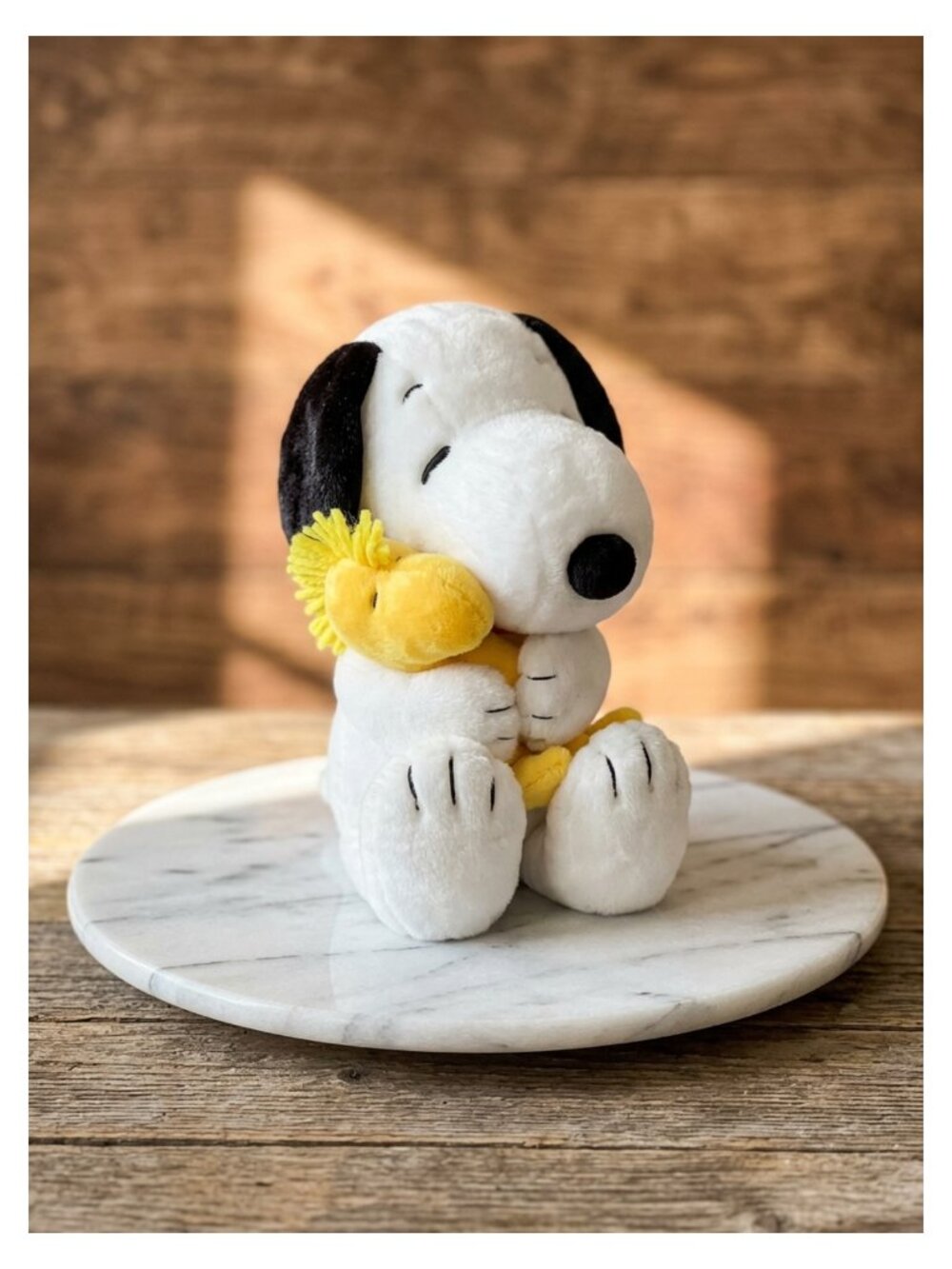 13" Plush Snoopy & Woodstock Big Hugs Stuffed Animal Soft Toy